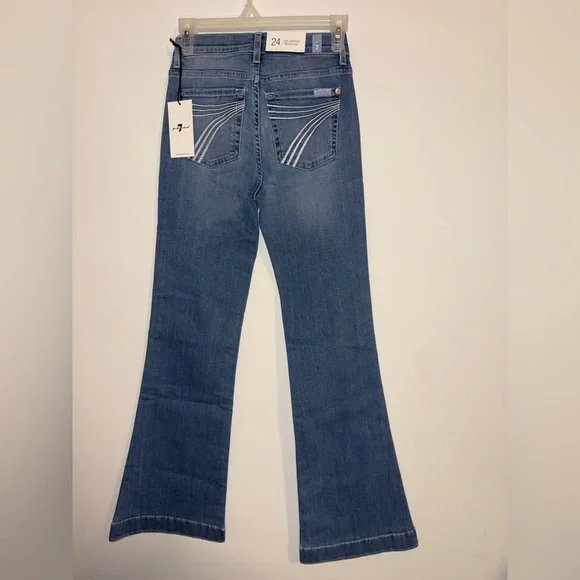 NWT 7 For All Mankind Dojo Tailorless Jeans 7FAMK - Picture 3 of 4